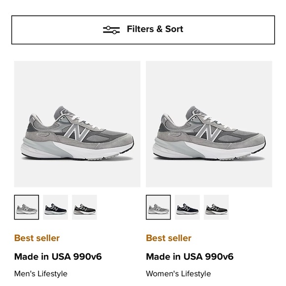 990v6 new balance shoes - Picture 3 of 7